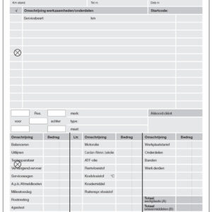 Werkorders 3110