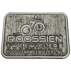 Metalen fietsstickers