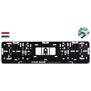 Kentekenplaathouder klik-systeem, niet boren.