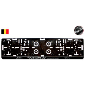 Kentekenplaathouder Kwik Klik 3D - België