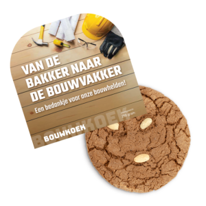 Bouwkoek (Dag van de Bouw) 250gr.