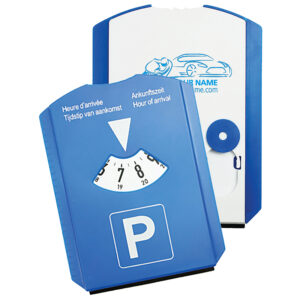 Parkeerschijf/Ijskrabber met munten