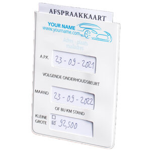 Onderhoudsetui 3-vaks